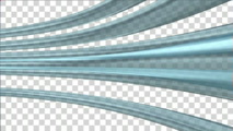 Blue Beams Flowing Chroma Key