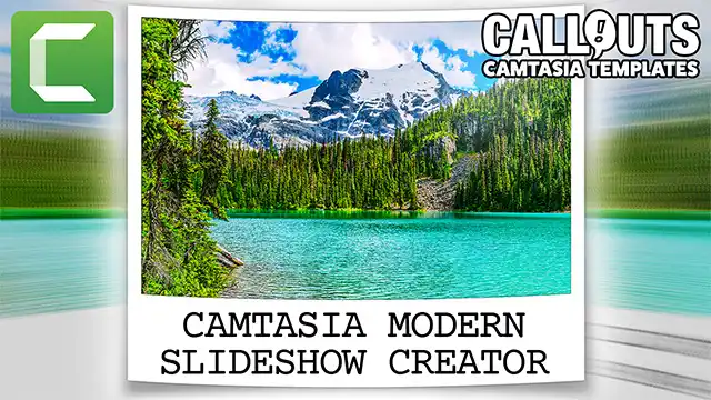 Camtasia Slideshow Creator – Modern Pack