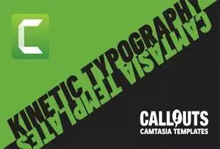 New; Camtasia Templates: “Kinetic Typography 2”, Couples Cutout Photos, Music, and More