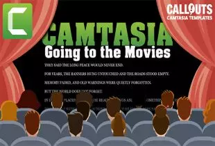 Lights, Camera, Camtasia: New Movie-themed Templates, Music, Backgrounds & Bonus Assets