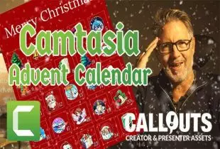 New Camtasia Templates: Advent Calendar, Creative Craft Wizard Update, and New Monthly bonuses