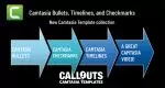 Camtasia Bullets, Timelines, and Checkmarks
