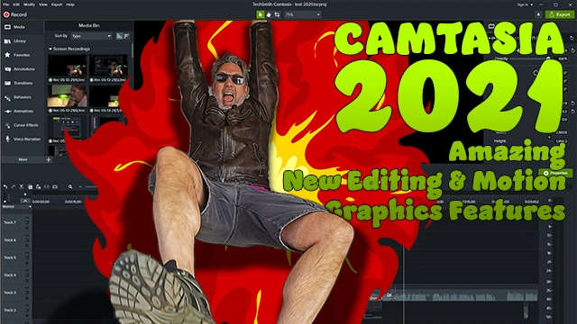 CAMTASIA 2021 – Amazing New Editing & Motion Graphics Features Overview and Review
