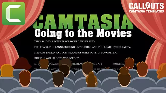 Lights, Camera, Camtasia: New Movie-themed Templates, Music, Backgrounds & Bonus Assets
